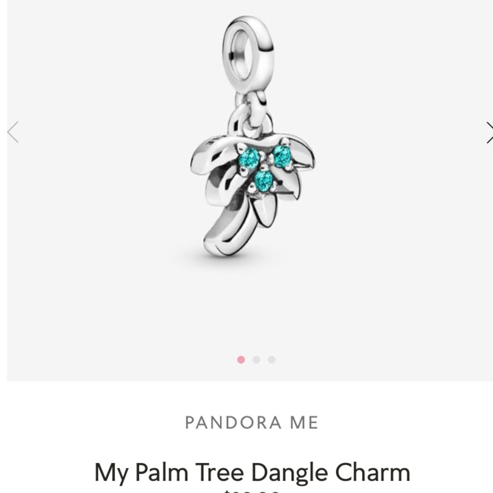 Authentic Pandora Micro Dangle Charm